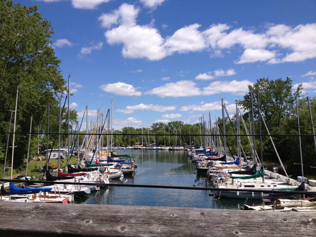 Harbour at the Toronto Islands