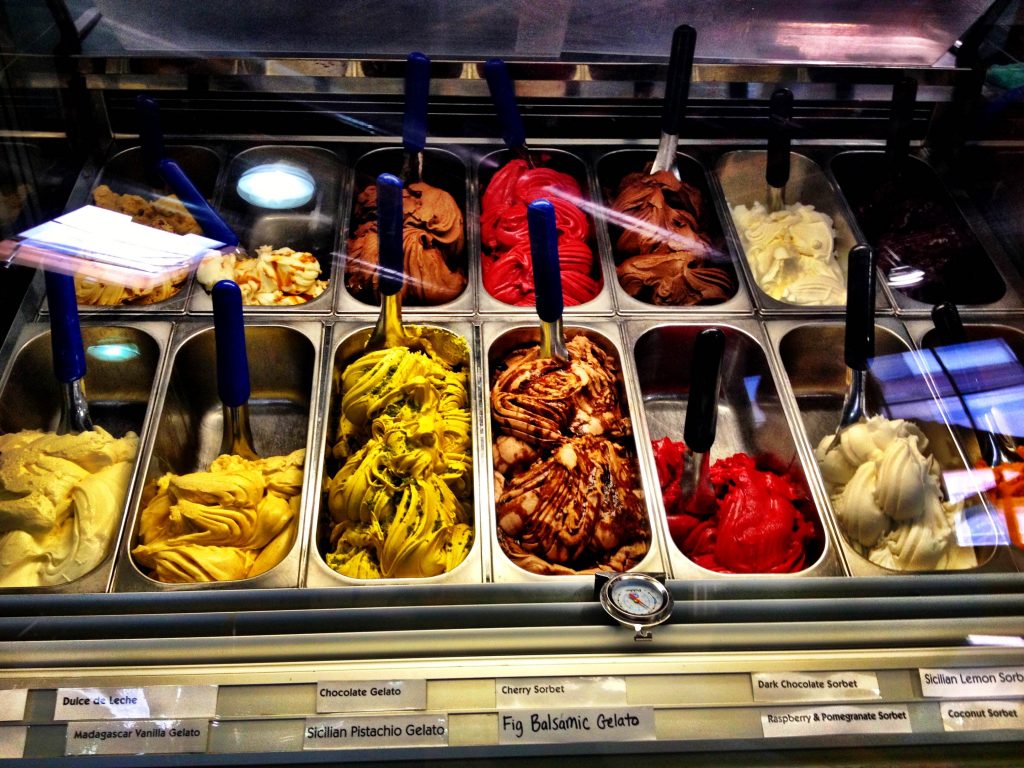 Had to include this shot of gelato at Soma in the Distillery District :)