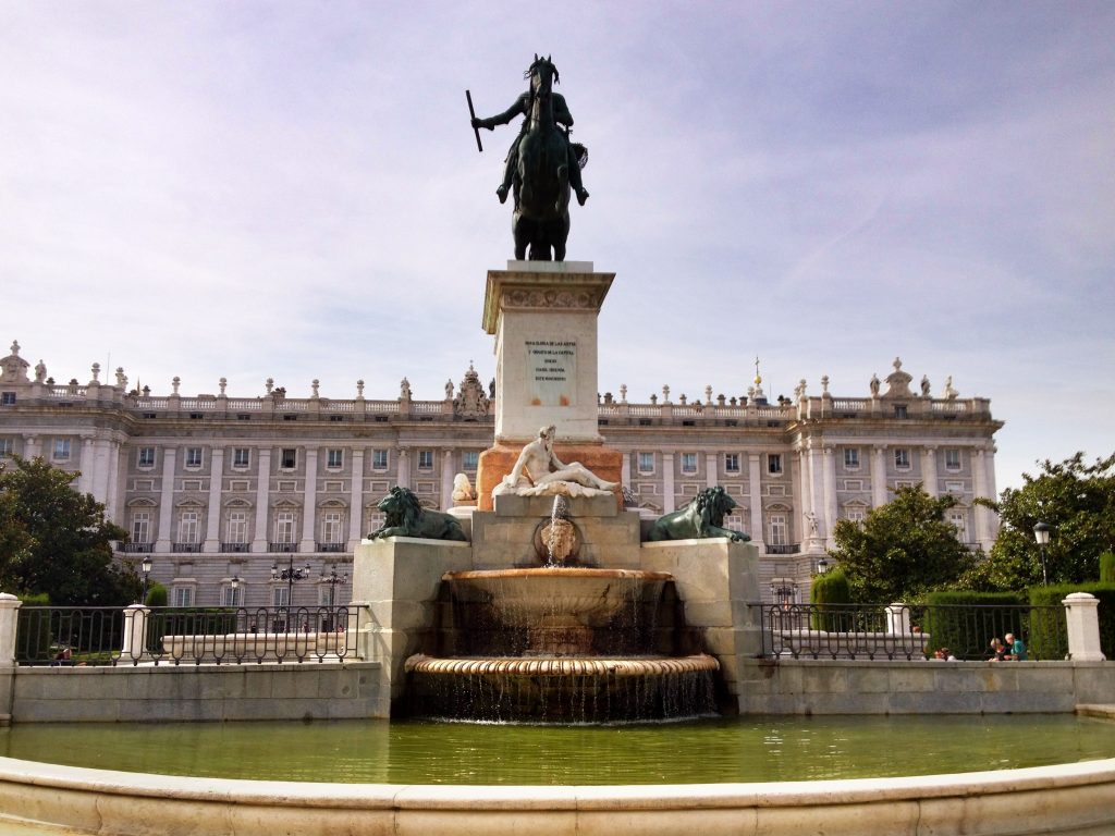 Fountain of Felipe IV (terrible King, he didn't deserve a fountain)