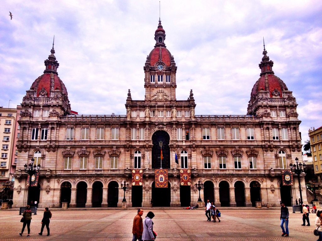 Budapest? Florence? Prague? Nope! La Coruña Town Hall!