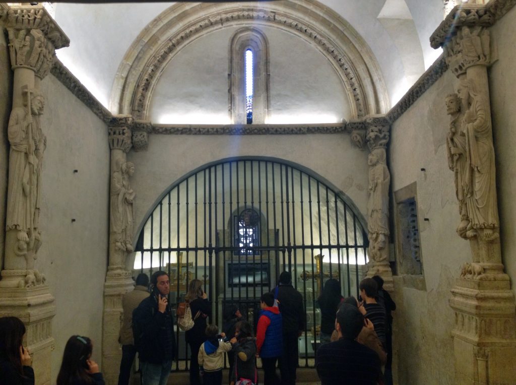 Entrance to the Chapel of San Miguel