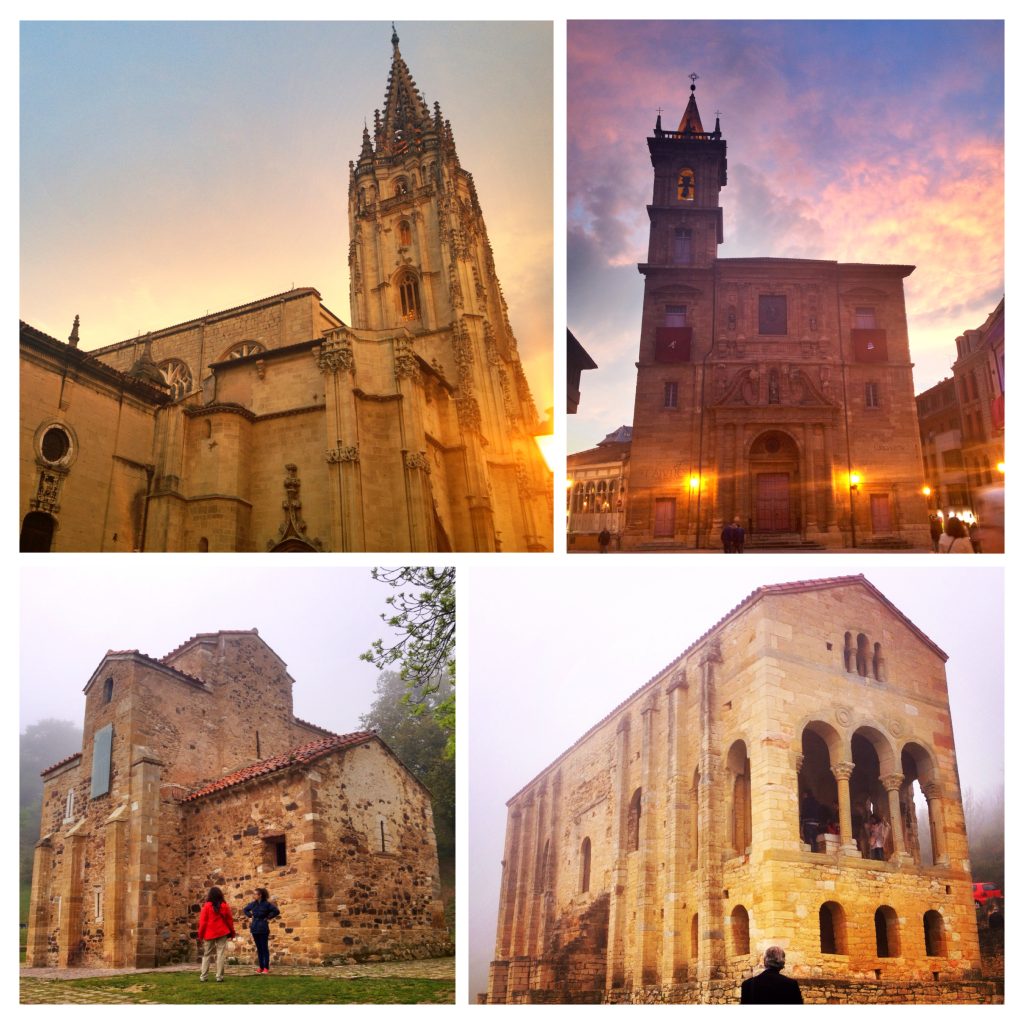 I went a little church-crazy in Oviedo.